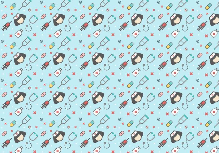Free Nurse Vector Pattern