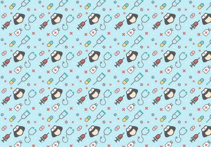 Free Nurse Vector Pattern