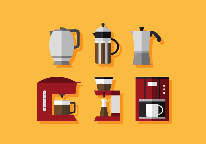 Download Vector Coffee Maker - Download Free Vector Art, Stock ...