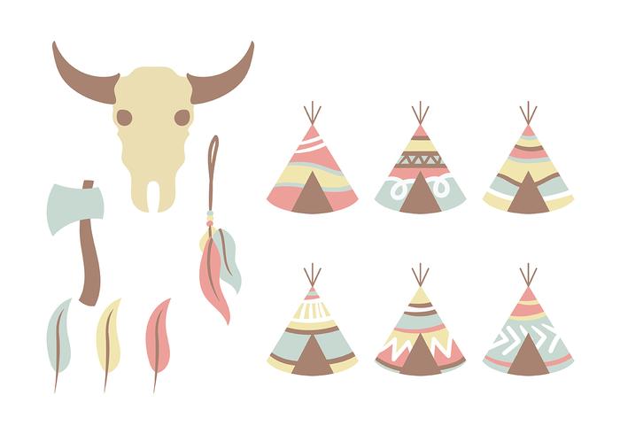 Pastel Tipi Vector Icon 