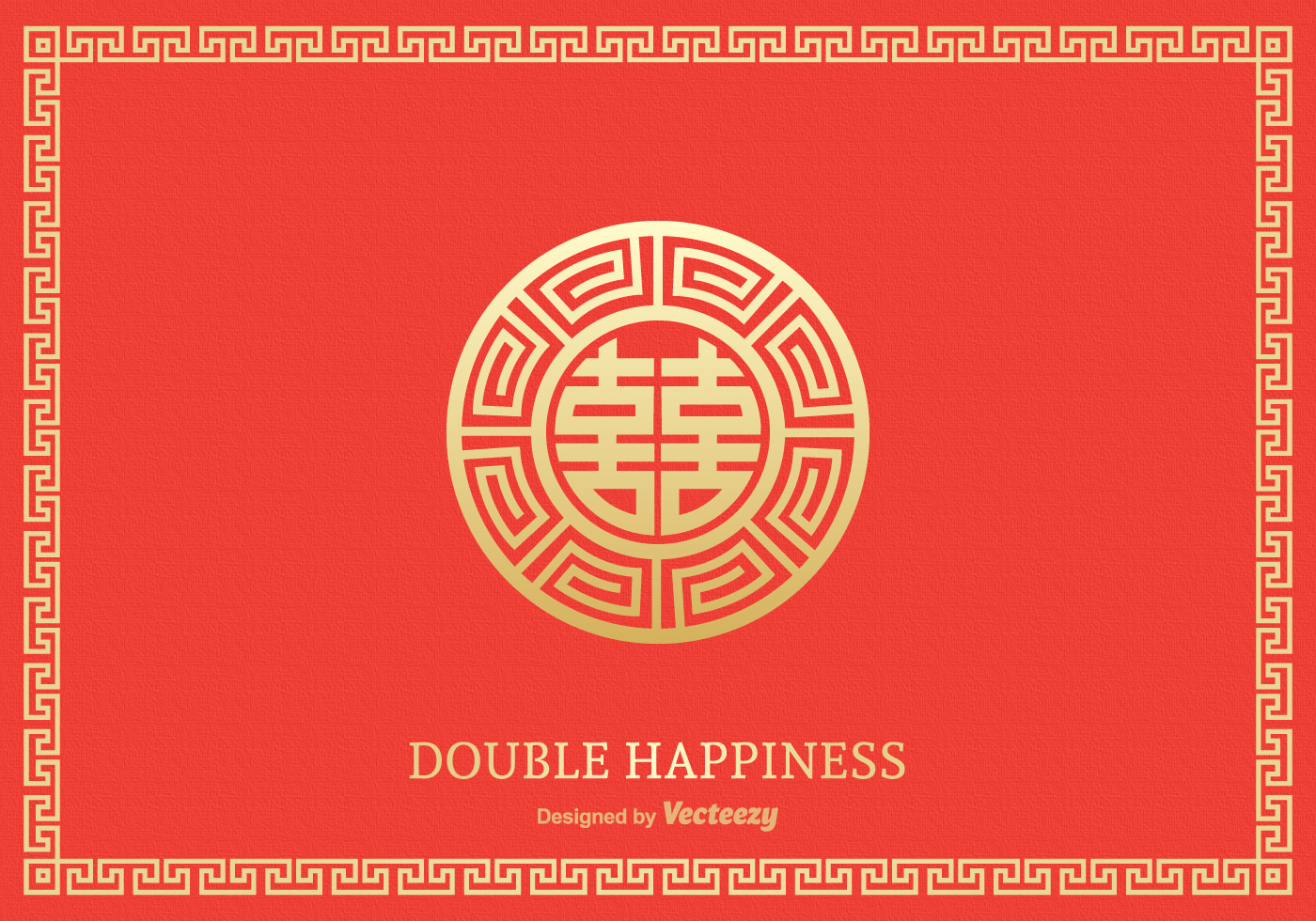 Free Double Happiness Symbol Vector Design - Download Free Vectors, Clipart Graphics ...1400 x 980