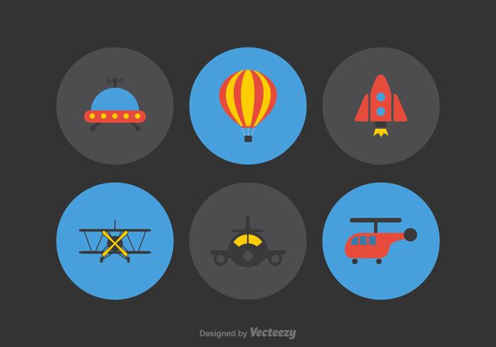 Aviation Vector Icons