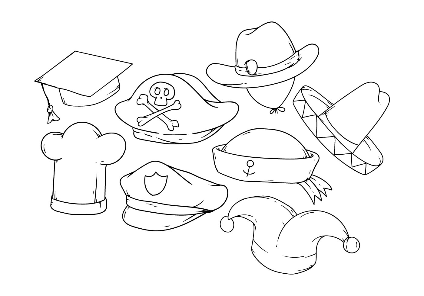 Download Free Hand Drawing Hat Icon Vector - Download Free Vector Art, Stock Graphics & Images