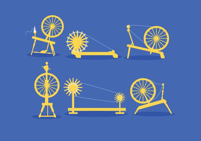 Spinning Wheel Vector