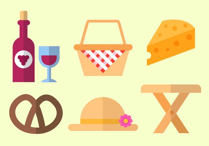 Vector de picnic gratis