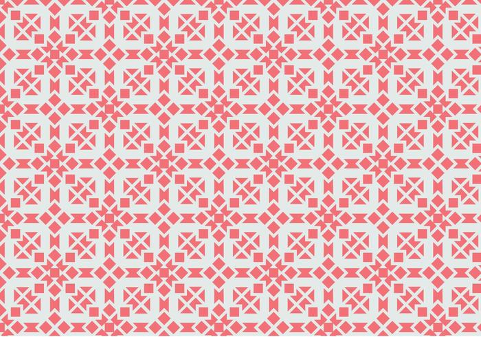 Pink Motif Pattern vector