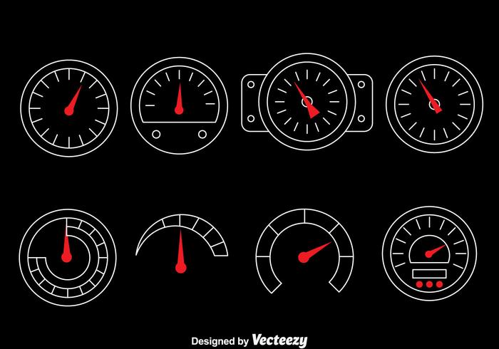 Conjunto del vector del tacómetro