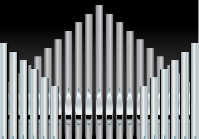 Free Pipe Organ Background Vector 