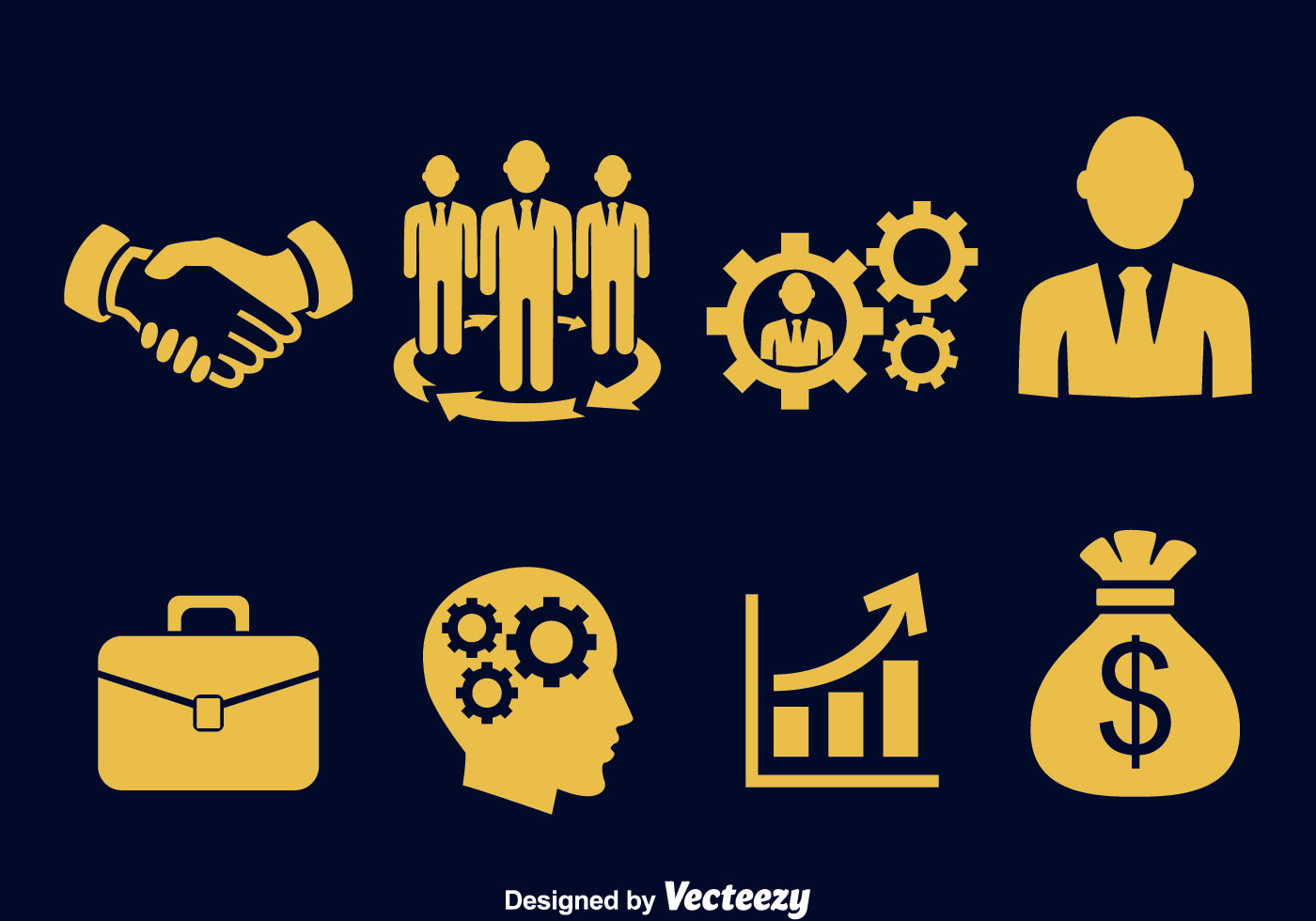Download Business Icons Vector 118249 - Download Free Vectors ...