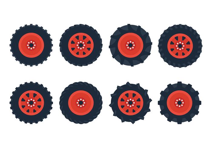 Tractor Tire Vector