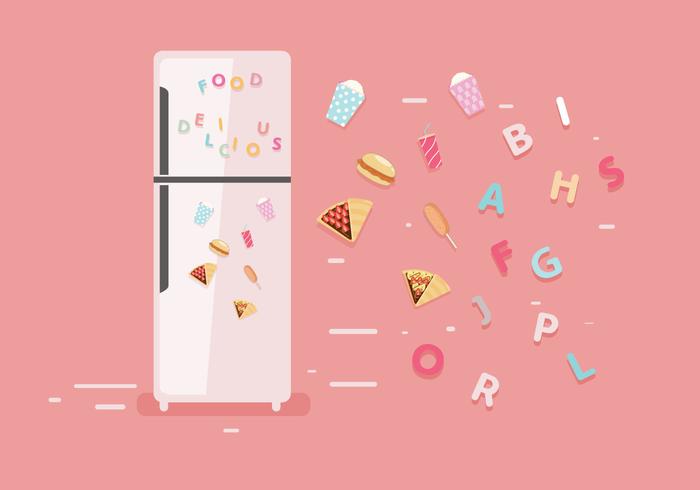 Fridge Magnet Vector Fridge Magnet Vector