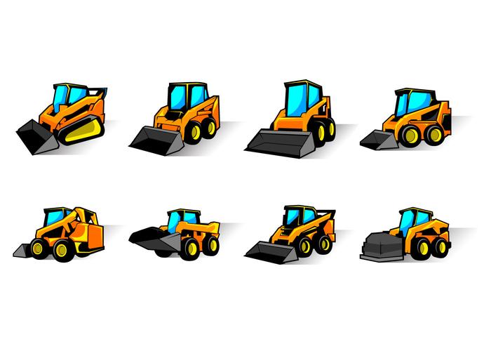 Skid Steer Vector