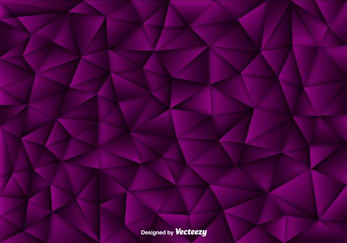 Vector Background Of Purple Polygons