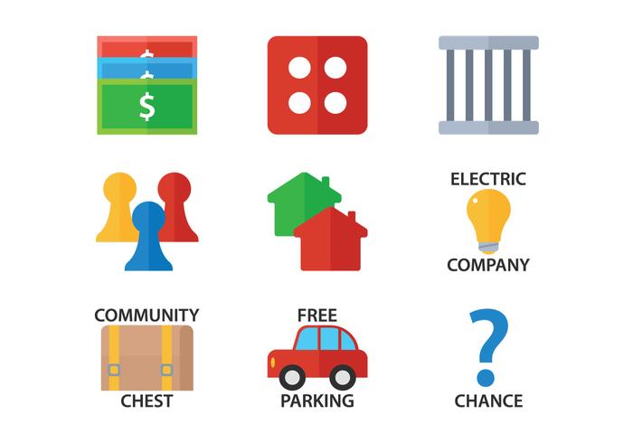 Monopoly Flat Icon Monopoly Flat Icon