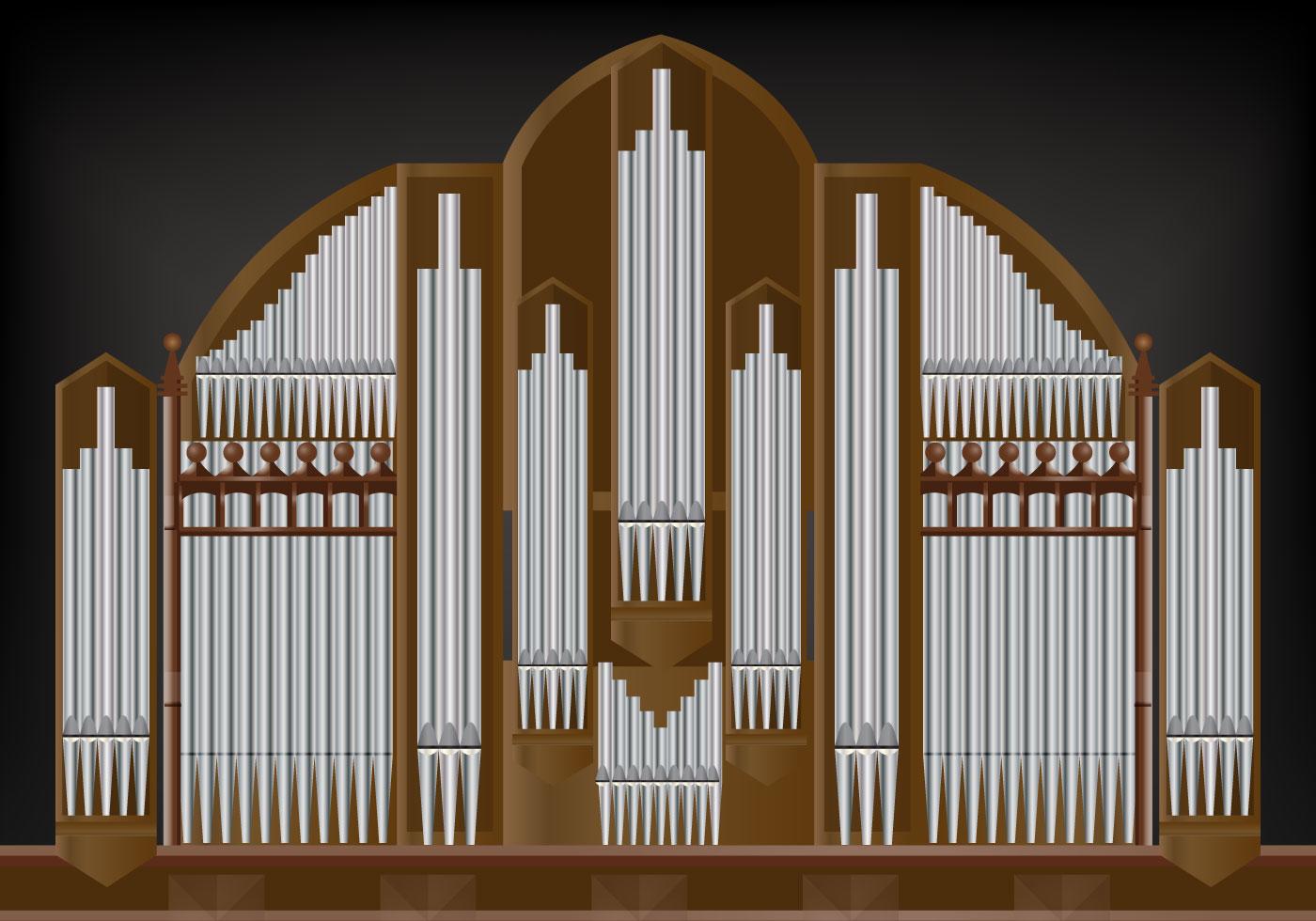 Pipe Organ Vector 118387 Vector Art at Vecteezy