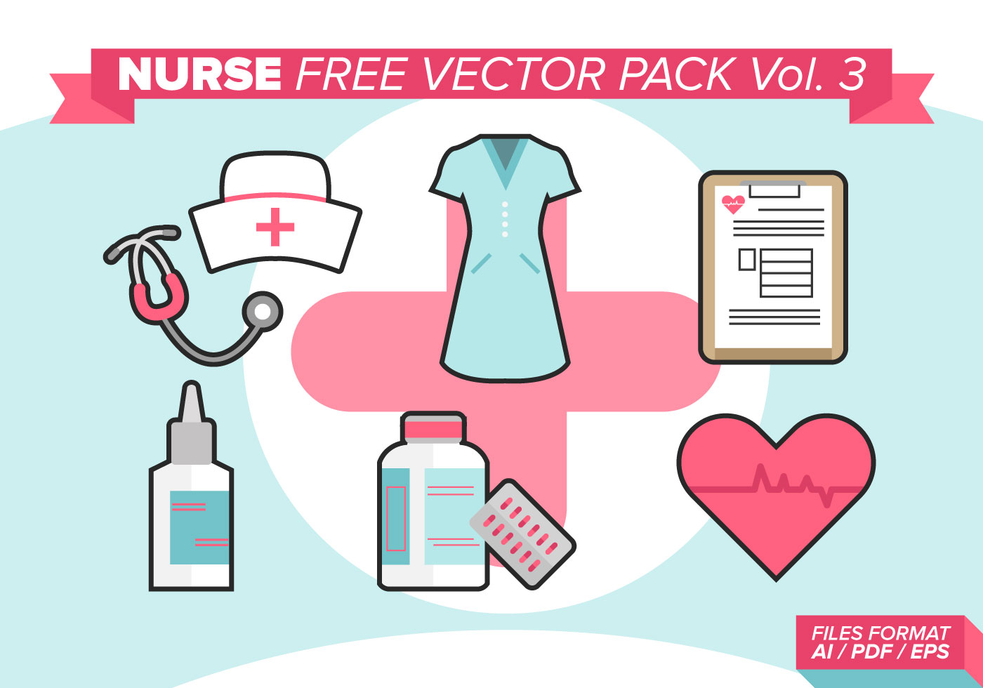 Download Nurse Free Vector Pack Vol. 3 118405 Vector Art at Vecteezy