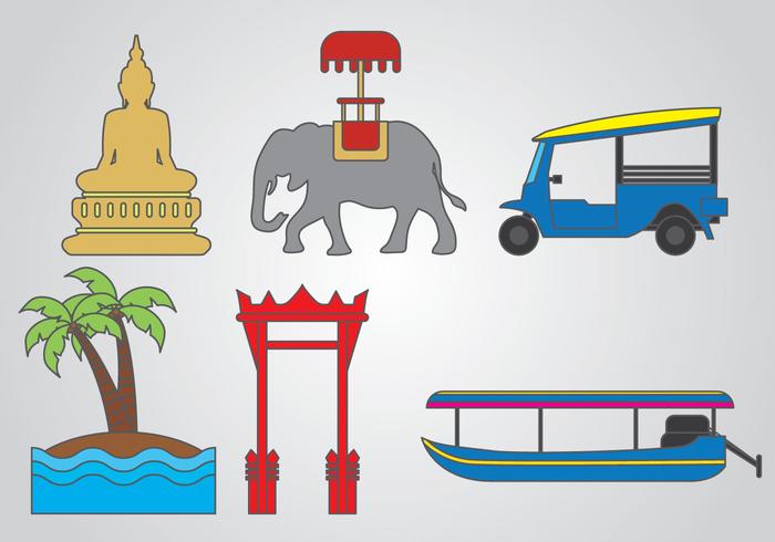 Vector de Bangkok