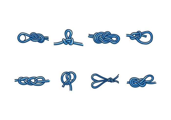 CLIMBING WALL KNOTS VECTOR