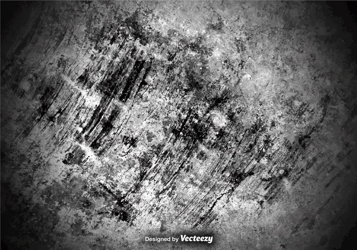 Scratched And Grungy Concrete Wall Texture vector