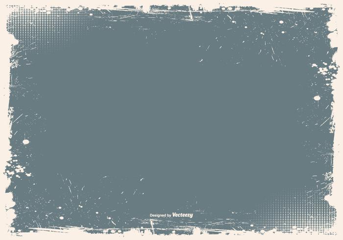 Grunge Frame Vector Background