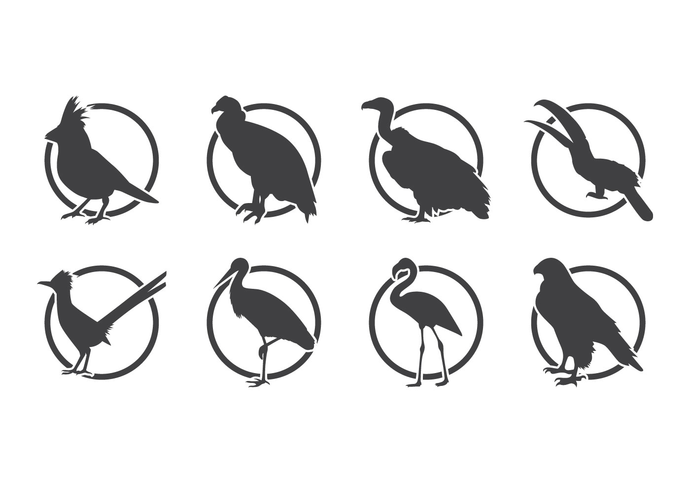 Download Bird Silhoutte Logo Vector - Download Free Vector Art ...