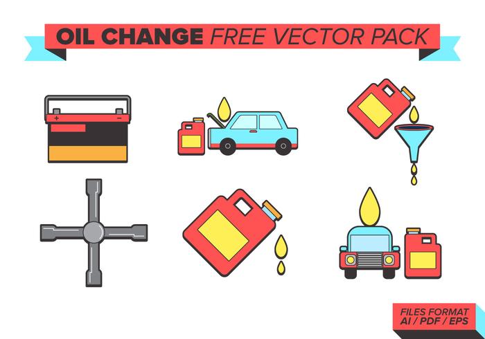 Oil Change Free Vector Pack Oil Change Free Vector Pack