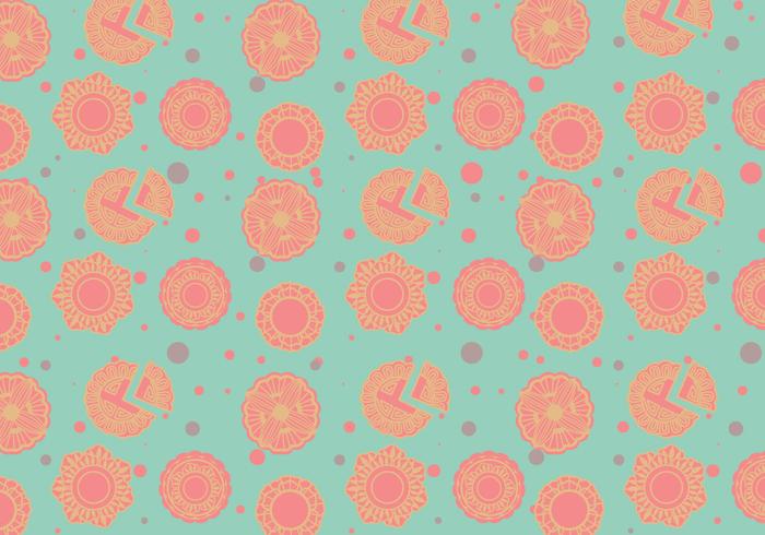 Mooncake Pattern Vector Mooncake Pattern Vector