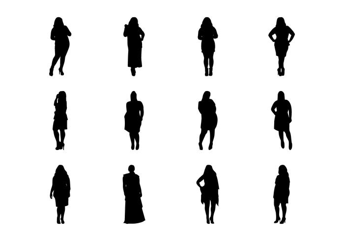 Women Silhouette Vector