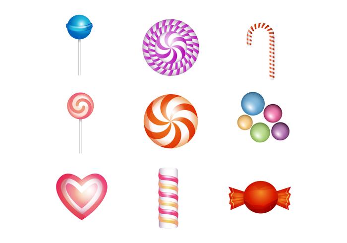 Free Sweet and Candies Icon Vector Free Sweet and Candies Icon Vector