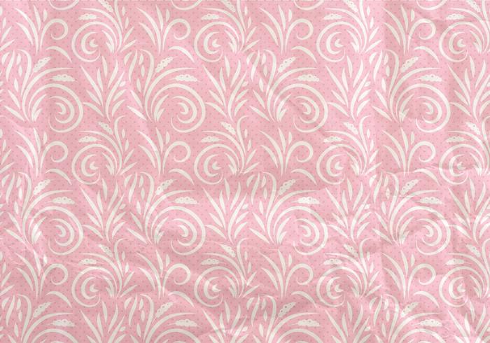 Pink Vector Western Flourish Seamless Pattern