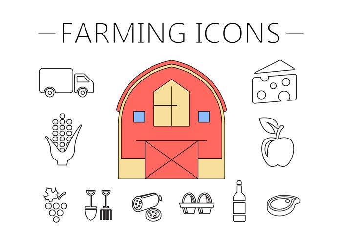 Farm Vector Illustration