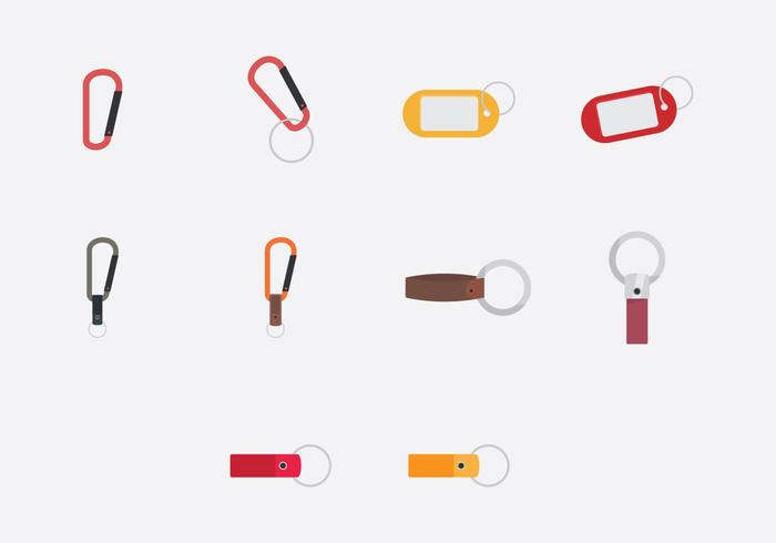 Download Key Chains Template Icon Set - Download Free Vectors ...