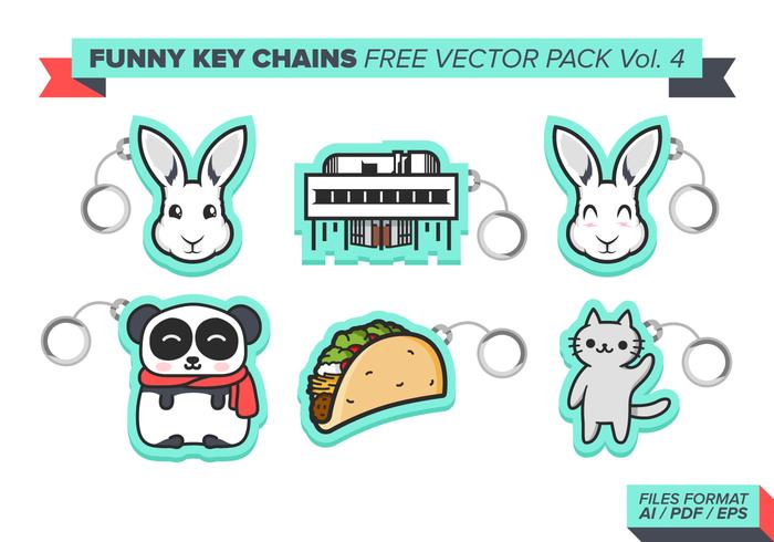 Funny Key Chains Free Vector Pack Vol. 4 Funny Key Chains Free Vector Pack Vol. 4