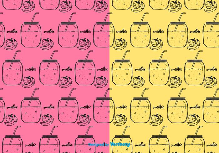Smoothie Pattern Vector