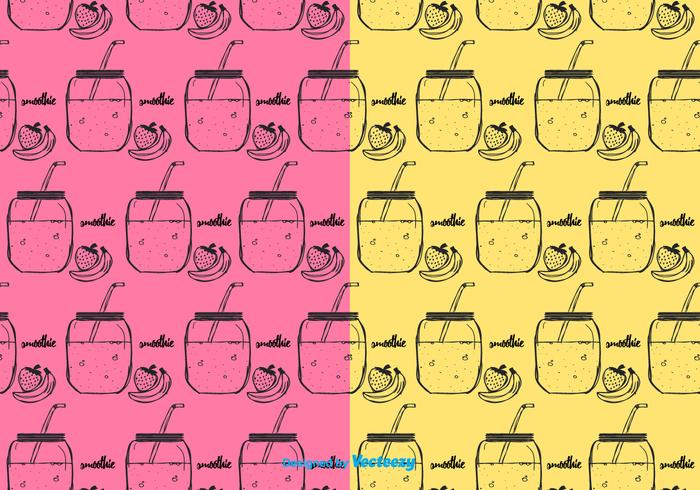 Smoothie Pattern Vector