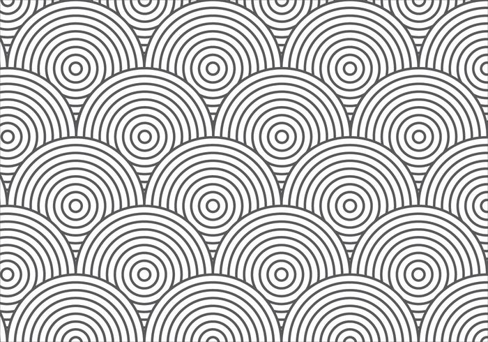 Retro Chainmail Pattern Background vector