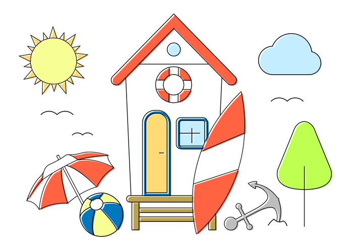 Free Summer Icons vector