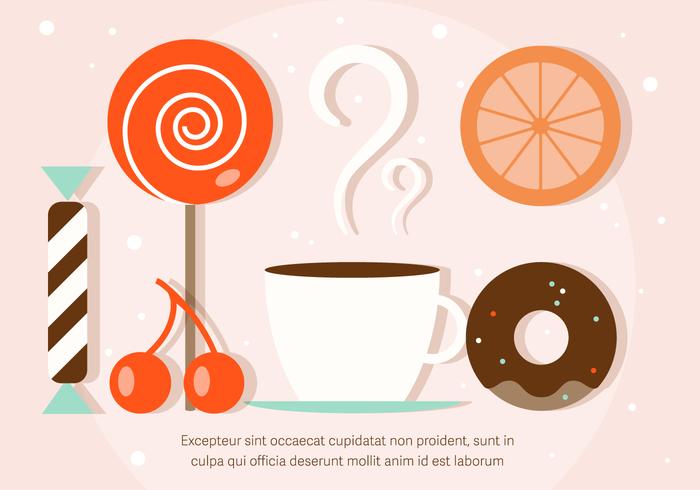 Free Sweets Vector Illustration