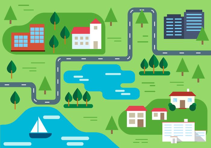 Free Rural Vector Illustration