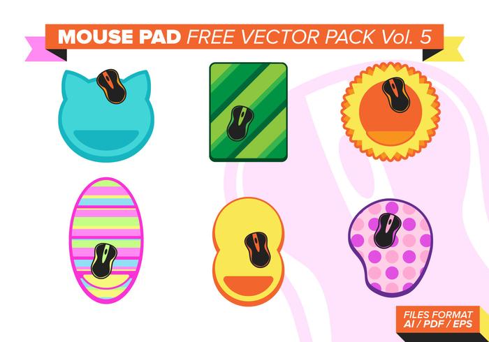 Mouse Pad Free Vector Pack Vol. 5 Mouse Pad Free Vector Pack Vol. 5
