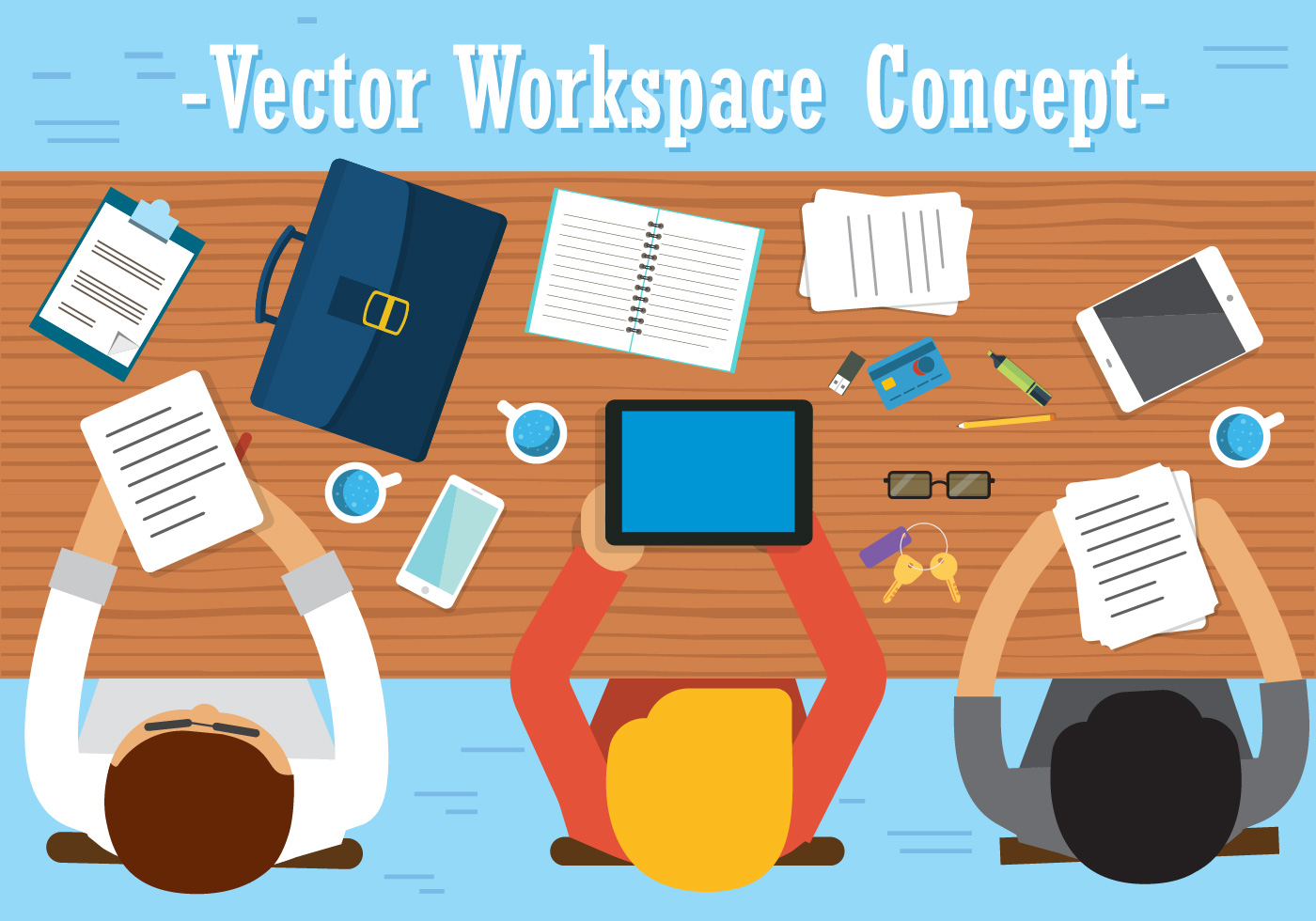 free team work vector design download free vectors work at vector