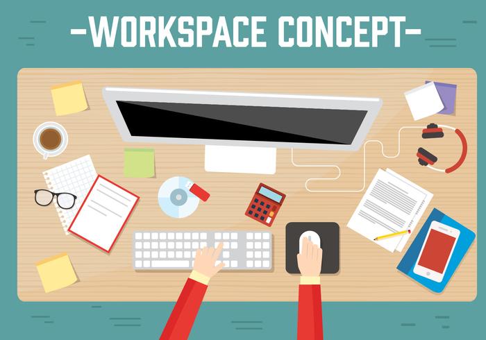 Free Workspace Vector Free Workspace Vector