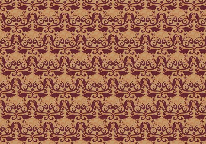 Rusty Vector Western Flourish Pattern