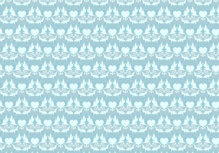 Sky Blue Vector Western Flourish Pattern Sky Blue Vector Western Flourish Pattern