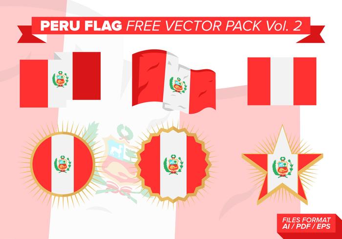Peru Flag Free Vector Pack Vol. 2 Peru Flag Free Vector Pack Vol. 2