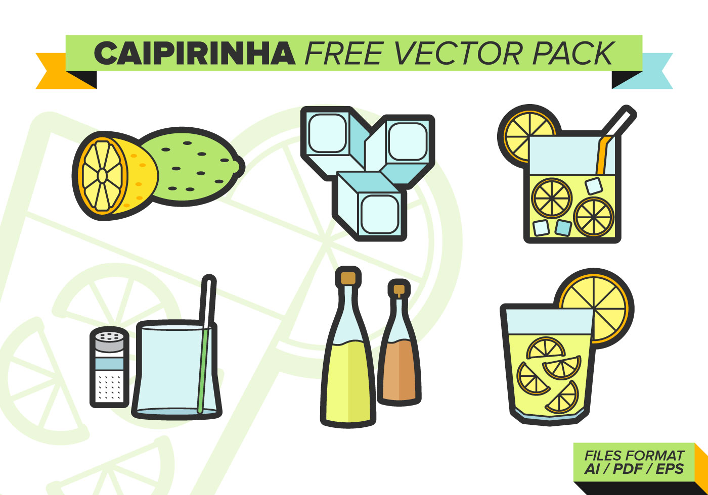Download Caipirinha Free Vector Pack - Download Free Vectors ...