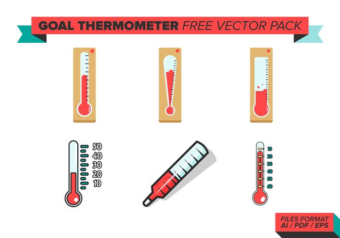 Goal Thermometer Free Vector Pack Goal Thermometer Free Vector Pack