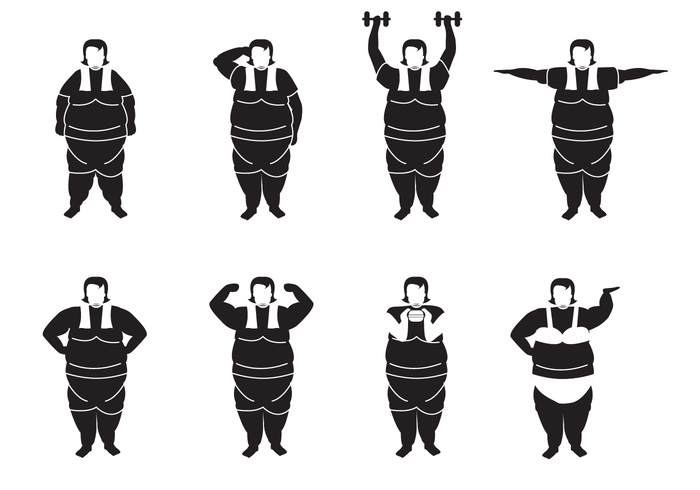 Free Fat Woman Vector