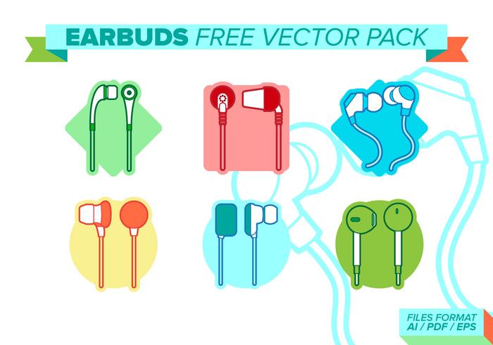 Ear Buds Free Vector Pack Ear Buds Free Vector Pack