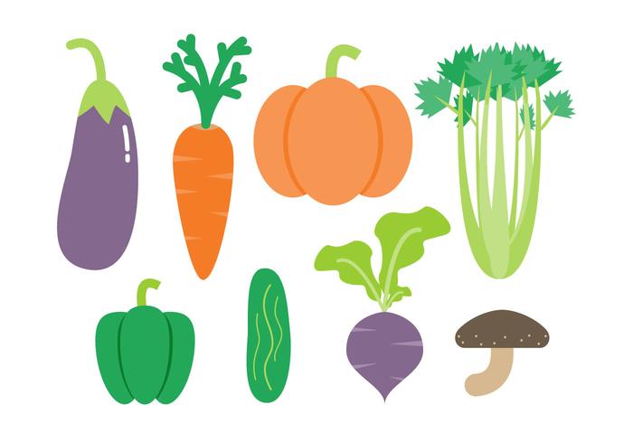 Vector Vegetales Gratis